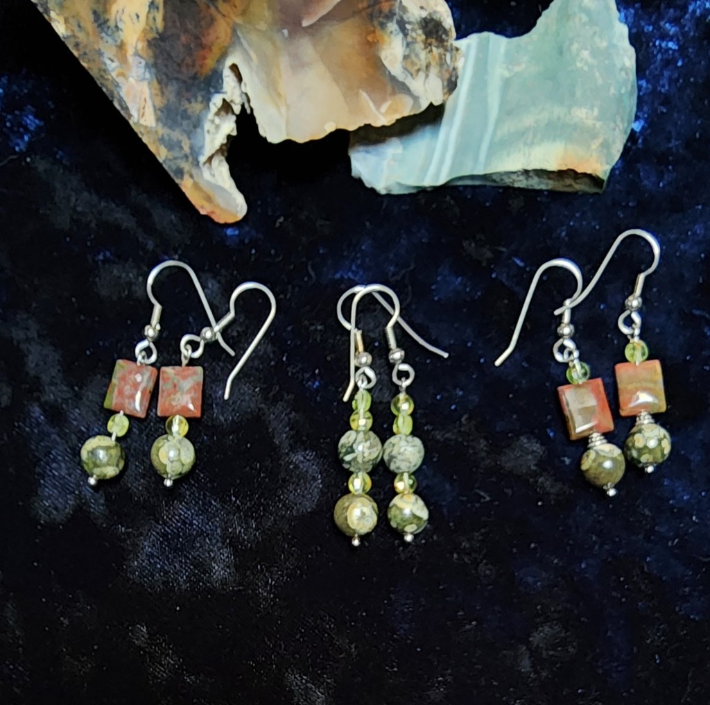 Rainforest Trio Earrings